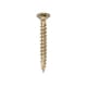 image 1 of Timco - C2 Strong-Fix Multi-Purpose Premium Screws - PZ - Double Countersunk - Yellow (Size 3.5 x 30 - 200 Pieces)