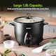 image 2 of Vonshef Rice Cooker Electric 1.8L with Keep Warm Function