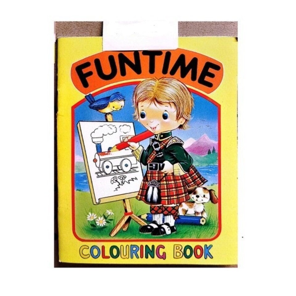image 1 of Fun Time Colouring Book - Multicoloured - One Size