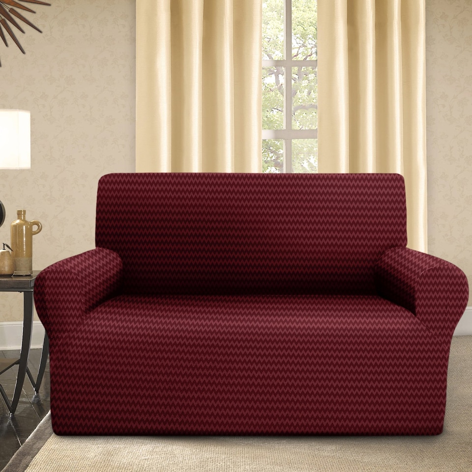 image 1 of Home Republic Esther Stretch Fitted Sofa Cover