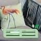 image 3 of Gardenwize Solo Flamingo Scatter Cushions Outdoor (Pair)