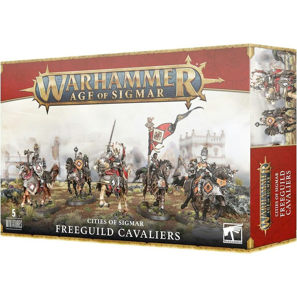 image 1 of Games Workshop Warhammer AoS Cities Of Sigmar: Freeguild Cavaliers