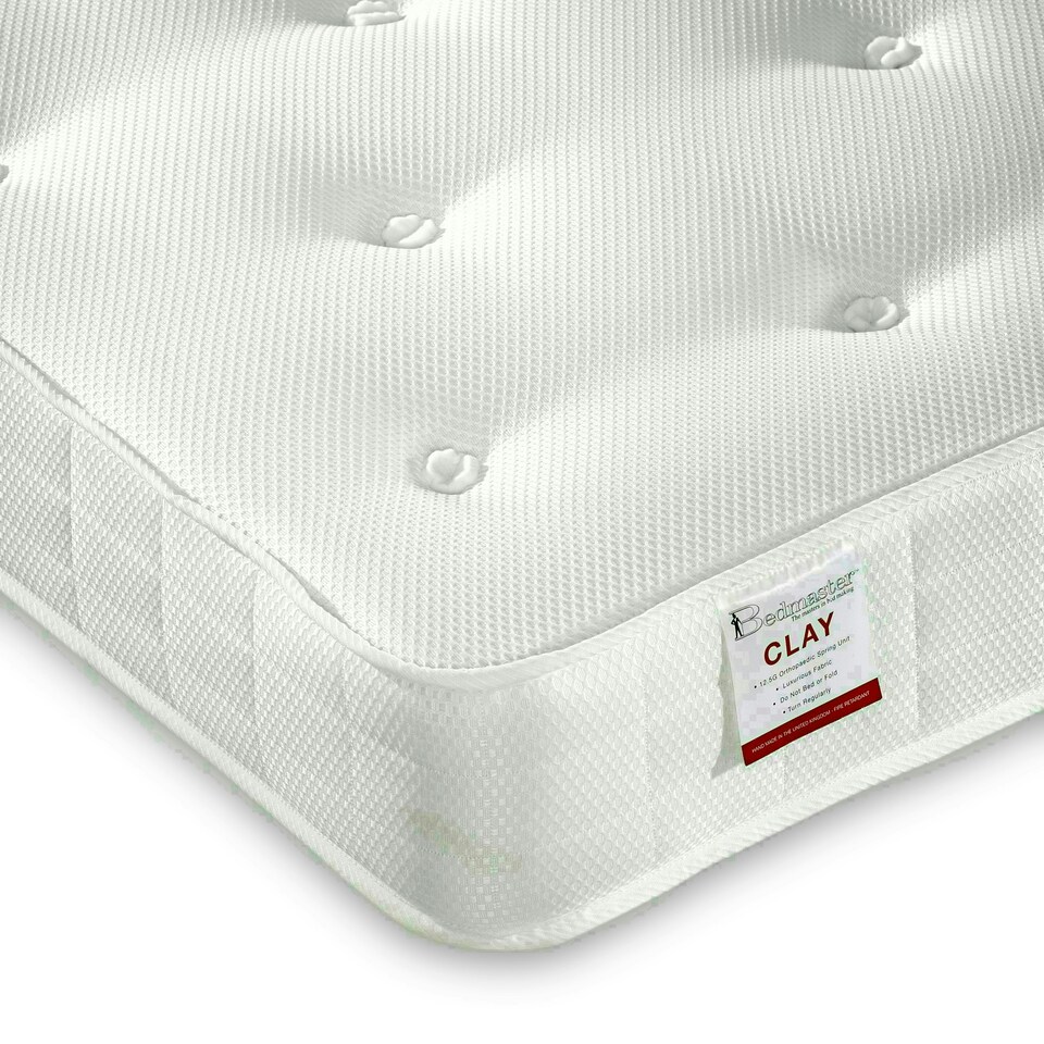 image 1 of Clay Ortho Low Profile Mattress Small Double