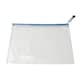 image 4 of Pack of 12 A4 Blue Zip Strong Mesh Bags - Tough Waterproof Storage
