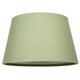 image 5 of Traditional 30cm Olive Green Linen Fabric Drum Table/Pendant Shade 60w Maximum | Green | Olive Green | 1