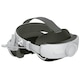 image 1 of Venom Power Strap for Meta Quest 3 - Padded Headstrap with Integrated Power Bank White | Grey
