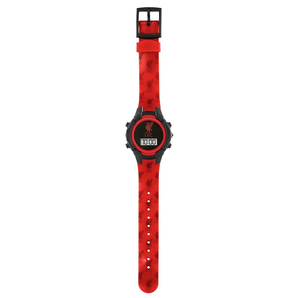 image 1 of Liverpool FC Childrens/Kids Digital Watch - Red/Black - One Size