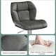 image 5 of Yaheetech Set of 2 Modern Faux Leather Swivel Bar Chair