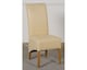 image 7 of Kuba 150 x 85cm Chunky Medium Oak Dining Table and 4 Montana Leather Chairs | Cream | Cream