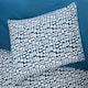 image 6 of Pebbles Polyester Duvet Cover Set with Pillowcase Green | Double