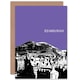 image 1 of Arthur's Seat Edinburgh Scottish Landmark Purple Scottish Card