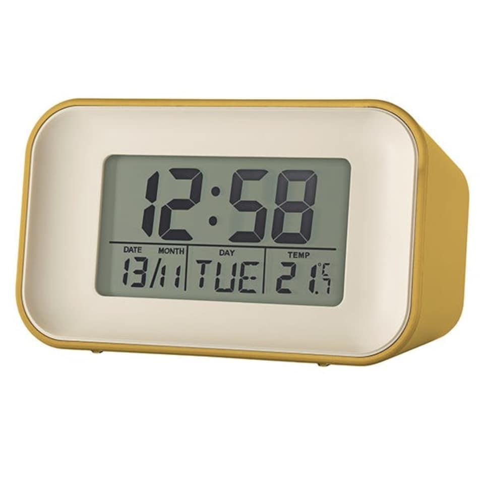 image 1 of Acctim Alta Alarm Clock Mustard