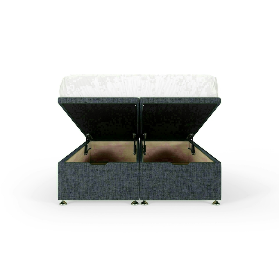 image 1 of Midnight Linen Ottoman Base Small Double N/A