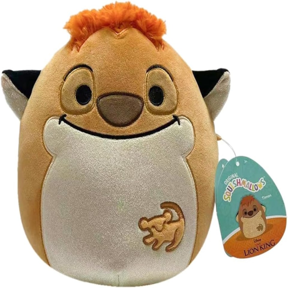 image 1 of Squishmallows - 8'' -Lion King (Timon) Plush