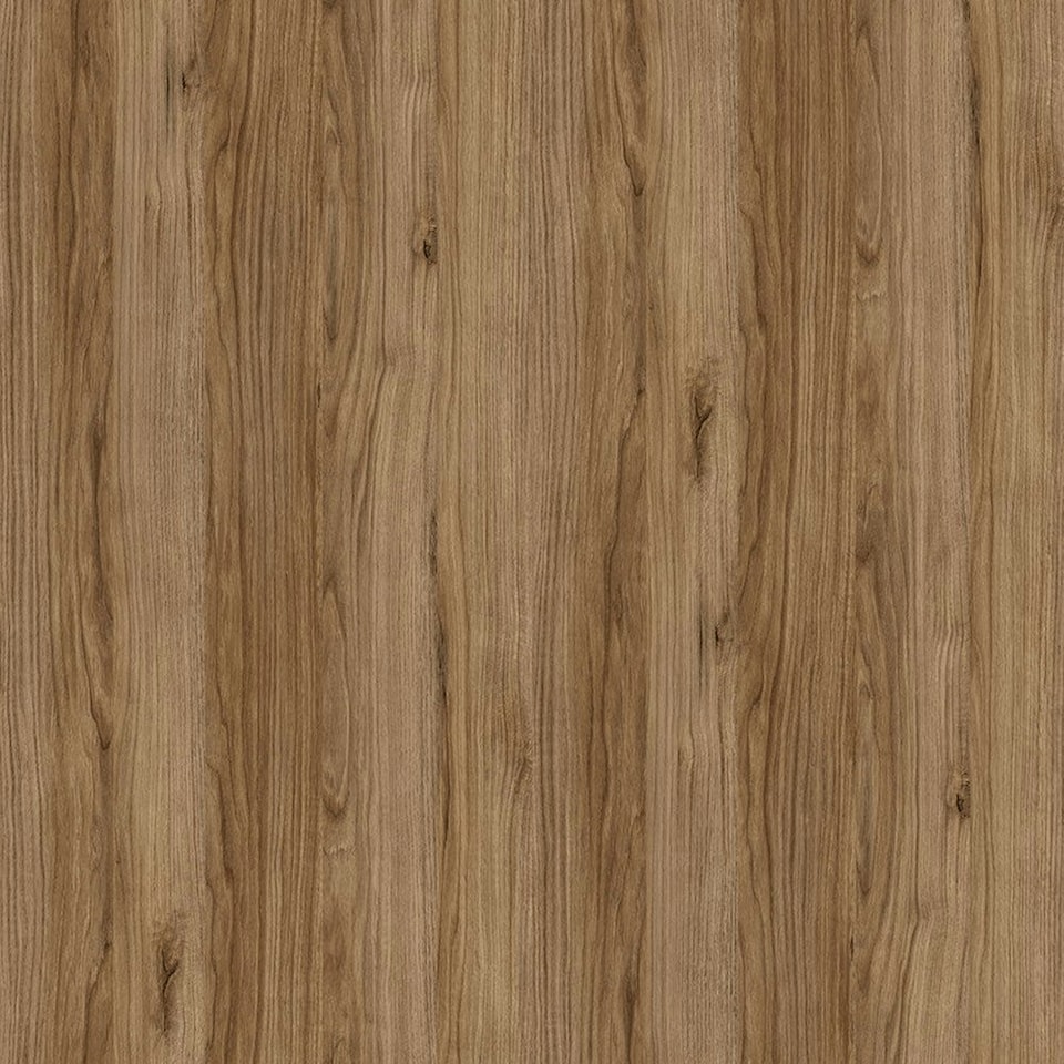 image 1 of Brolo Tall Glazed Display Cabinet (RH) With the Walnut and Dark Panel Finish
