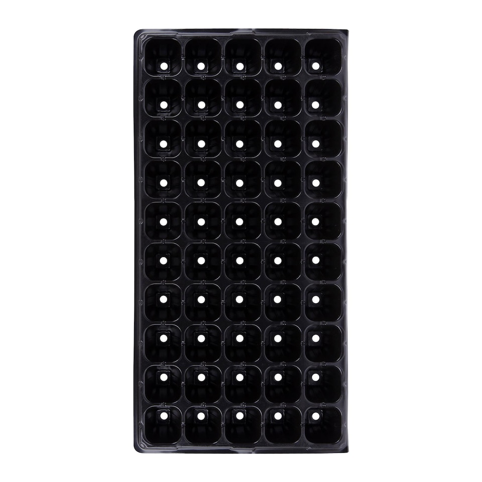 image 1 of Green Blade 50 Cell Seed Tray - Black