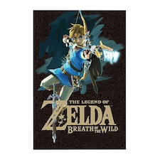 The Legend Of Zelda Breath Of The Wild Poster - Multi-colour - One Size