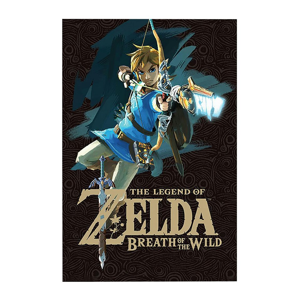 The Legend Of Zelda Breath Of The Wild Poster - Multi-colour - One Size