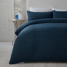 Serene Lindly Duvet Cover Set Navy