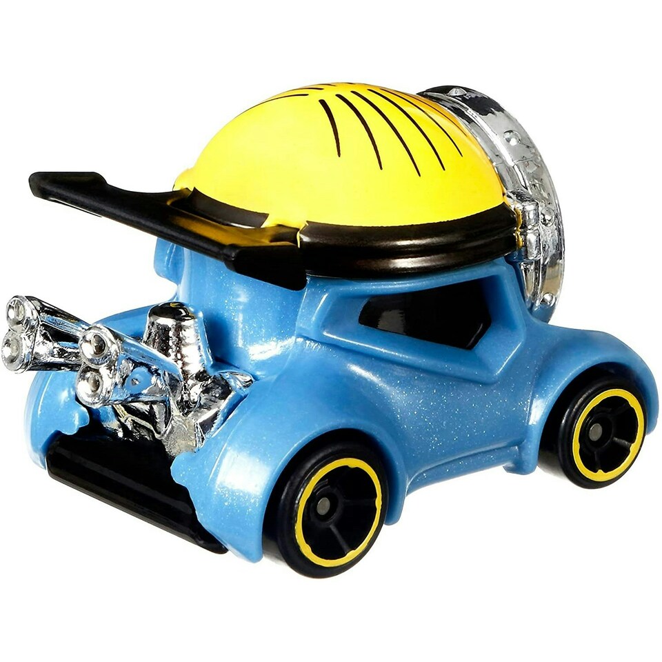 image 1 of Hot Wheels Minions Stuart 1:64 Scale Die-Cast Character Car