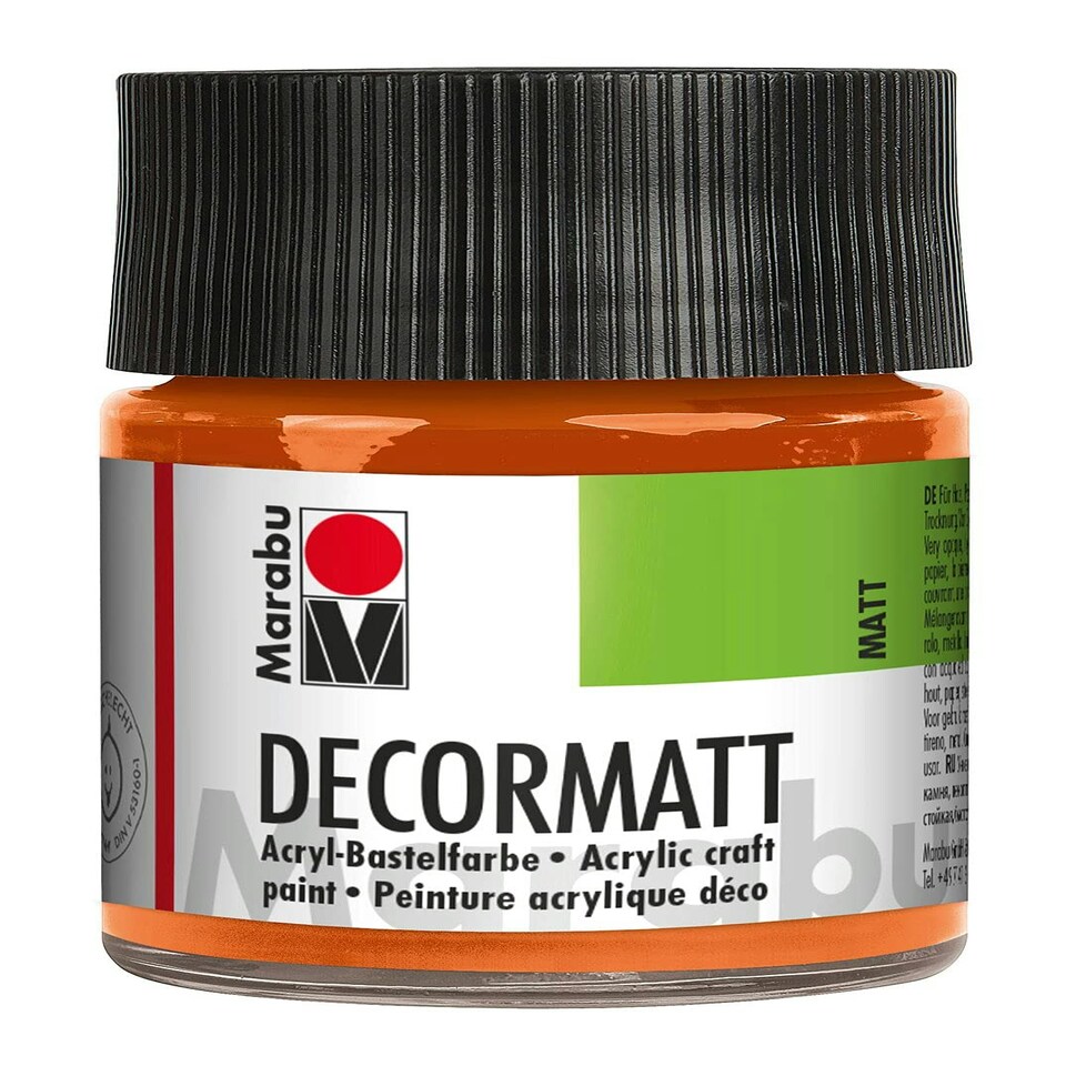 MARABU DECORMATT ARCYL 50ML ORANGE Multi