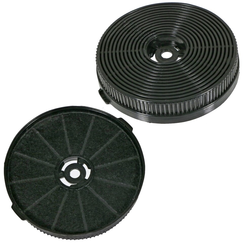 image 1 of SPARES2GO Filter compatible with Firegas FGS-ESF23A360AC FGS-EBF23A360AC Cooker Hood (Pack of 2)