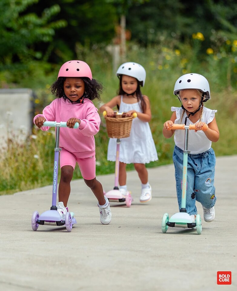 image 1 of Teeny 3 Wheel Scooter | Purple | Purple