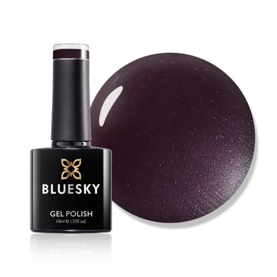 image 1 of Bluesky Purple Gel Polish - Purple Sheen 10ml