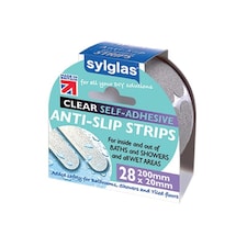 Sylglas Anti-slip Discs 40mm Clear (pack 60) - Clear - &Oslash;40mm
