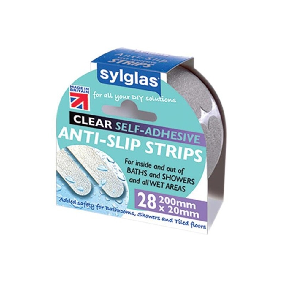 Sylglas Anti-slip Discs 40mm Clear (pack 60) - Clear - &Oslash;40mm