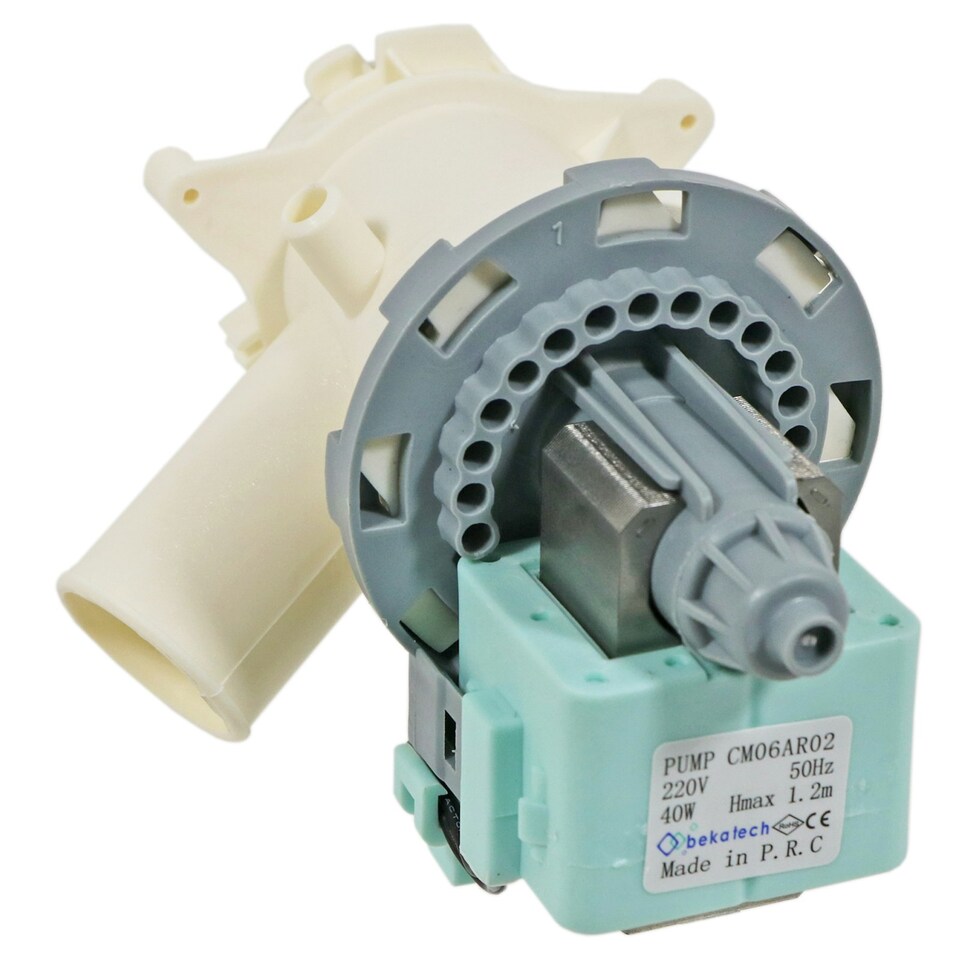 image 1 of SPARES2GO Drain Pump for Blomberg Washing Machine BWG LBF LWF WAF Series 2880402000
