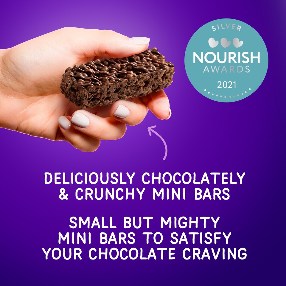 image 1 of Fitbakes Belgian Chocolate Low-Sugar Crunch Mini Bars, 12 x 19g
