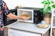 image 4 of Russell Hobbs RHM1725B Black Microwave 17L 700W Defrost & Timer 5 Power Levels