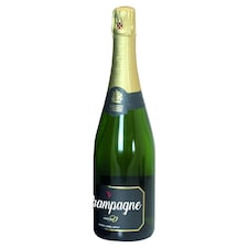 Eurowrap Foil Bottle Box - Navy/Gold - One Size