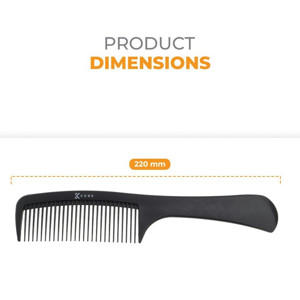 image 1 of Kobe Carbon Detangling Comb