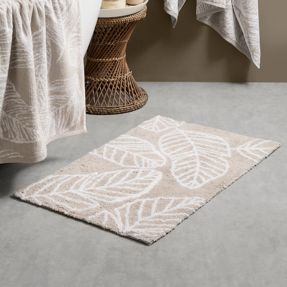 image 1 of Fusion Matteo Bath Mat Natural