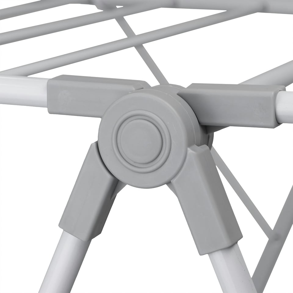 image 1 of JVL Strong Winged Clothes Drying Airer - 12M, White
