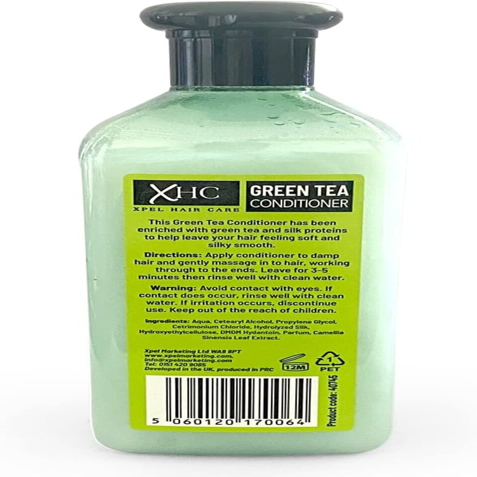 image 1 of Xpel Marketing XHC Xpel Hair Care Green Tea Nourishing Conditioner 400 ml