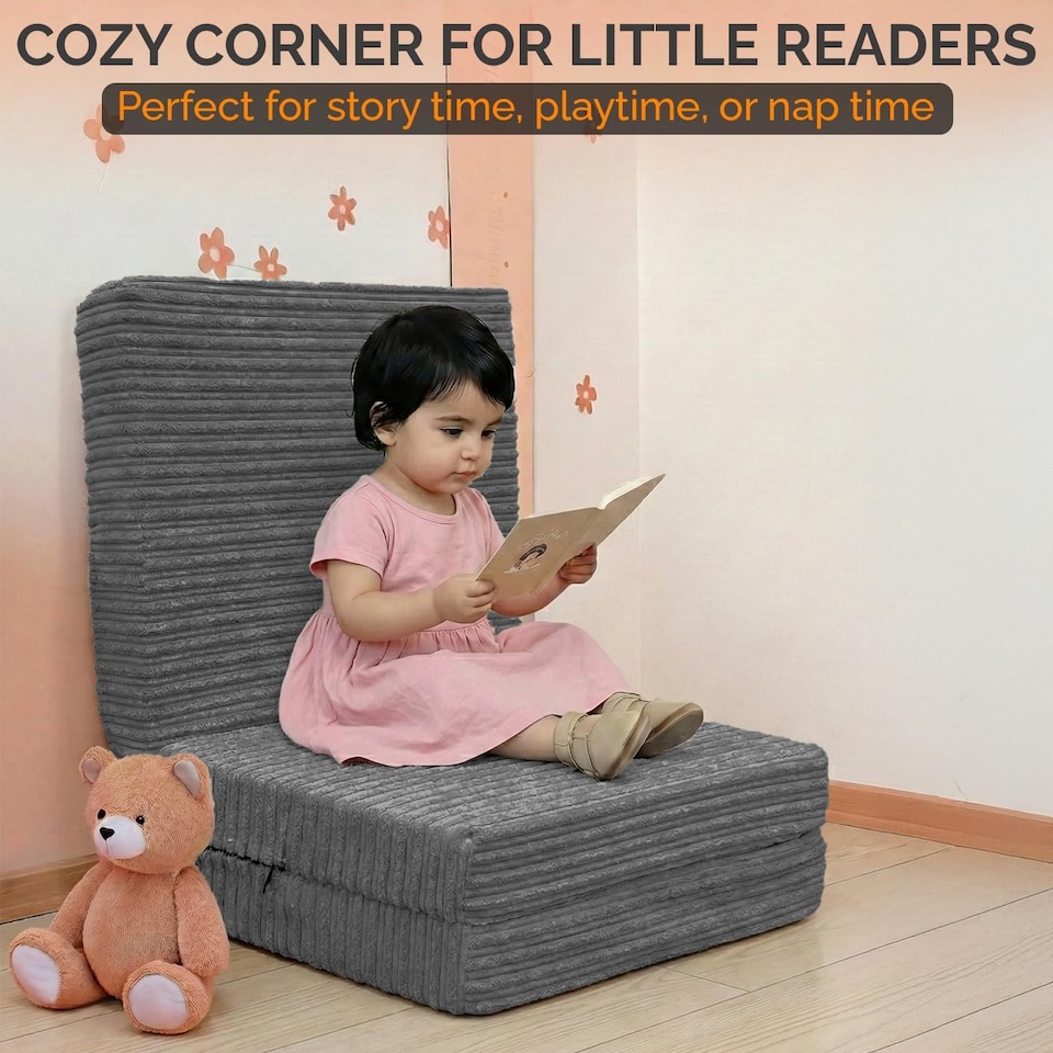 image 1 of Cord Tri-Fold Mattress Z Bed Futon Sofa Chair Mattress