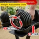 image 3 of Strongology RELENTLESS24 Adjustable Dumbbell Pair (2.5-24kg) and POWERDOCK Stand 15-in-1 Quick-Select Weights Home Gym Bundle