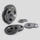 image 2 of Phoenix Fitness Olympic Weight Plate - 10kg - Pair