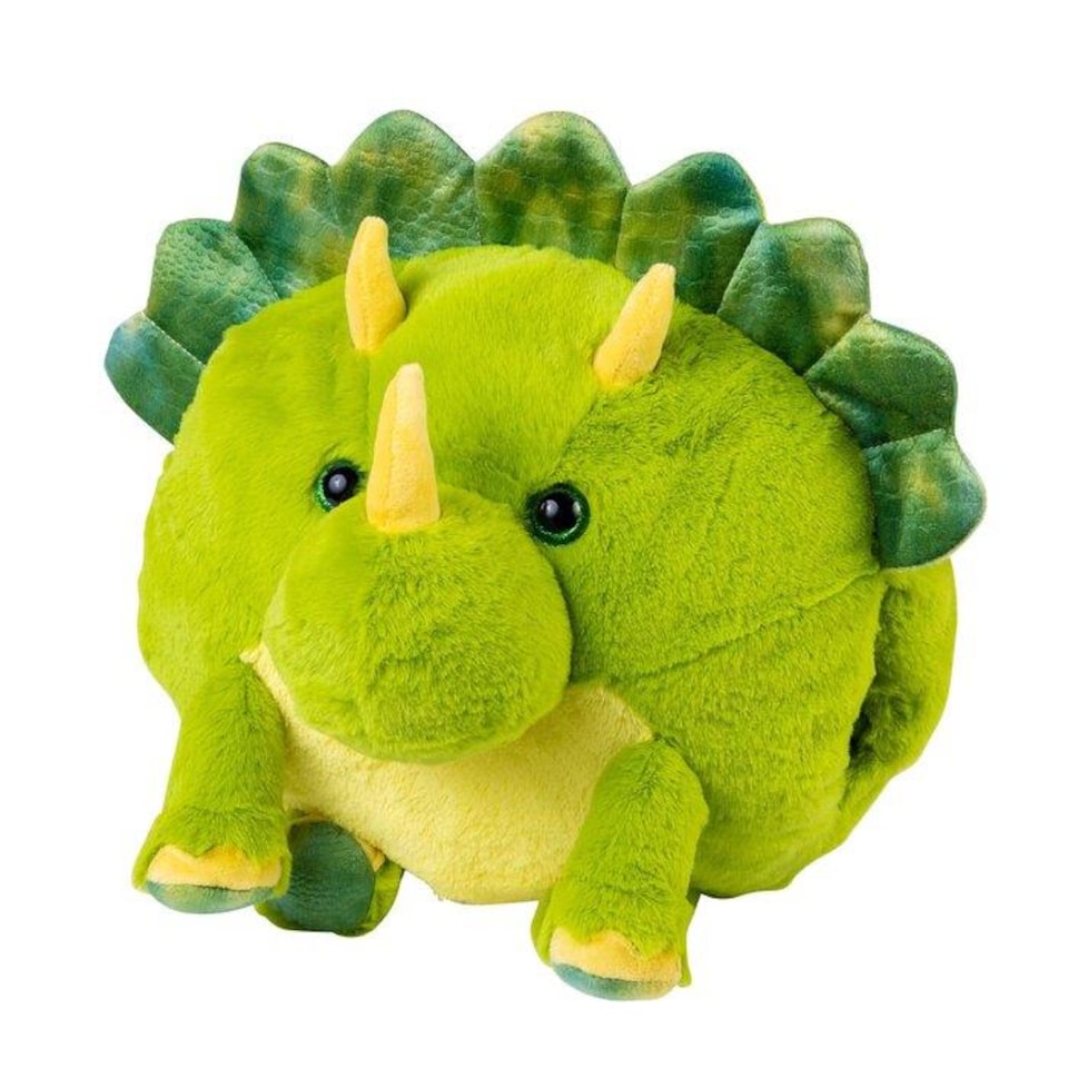 image 1 of Noxxiez Plush Hand Warmer Cushion - Dinosaur