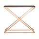 image 1 of Interiors by Premier Elegant Montril Console Table, Optimal Dimensions Of Hallway Table, Easily Maintained Livingroom Table Gold