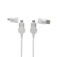 image 3 of Urban Vitamin Oakland 6-In-1 Charging Cable - White - One Size