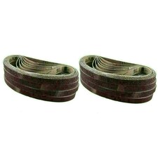 Air Finger Sander Sanding Abrasive Belts Grinder 330mm x 10mm Mixed Grit 50pk