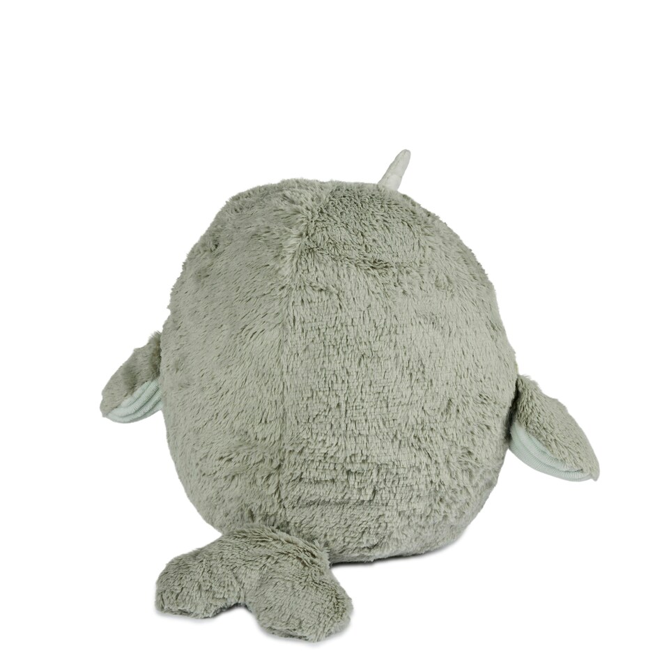 image 1 of Warmies Supersized Cushies Narwhal