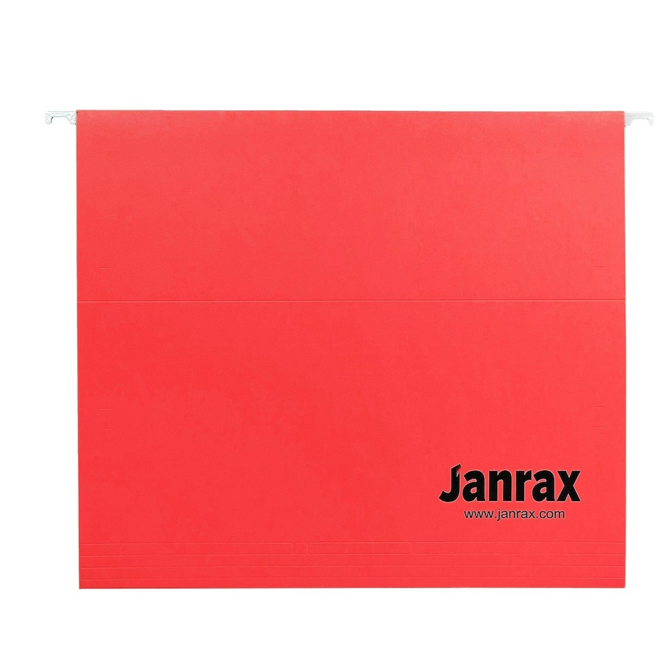 image 1 of Pack of 50 Red Foolscap Suspension Files