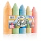 image 3 of Pack of 5 9cm Jumbo Coloured Sidewalk Chalk by World of Colour