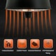 image 7 of Outsunny Adjustable Infrared Halogen Ceiling Mounted Light Heater 1000/2500W