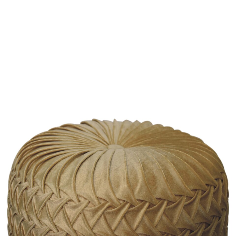 image 1 of Artisan Furniture Ochre Hart Pouffe